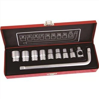 10pcs 1/2'' Dr Socket Wrench Set