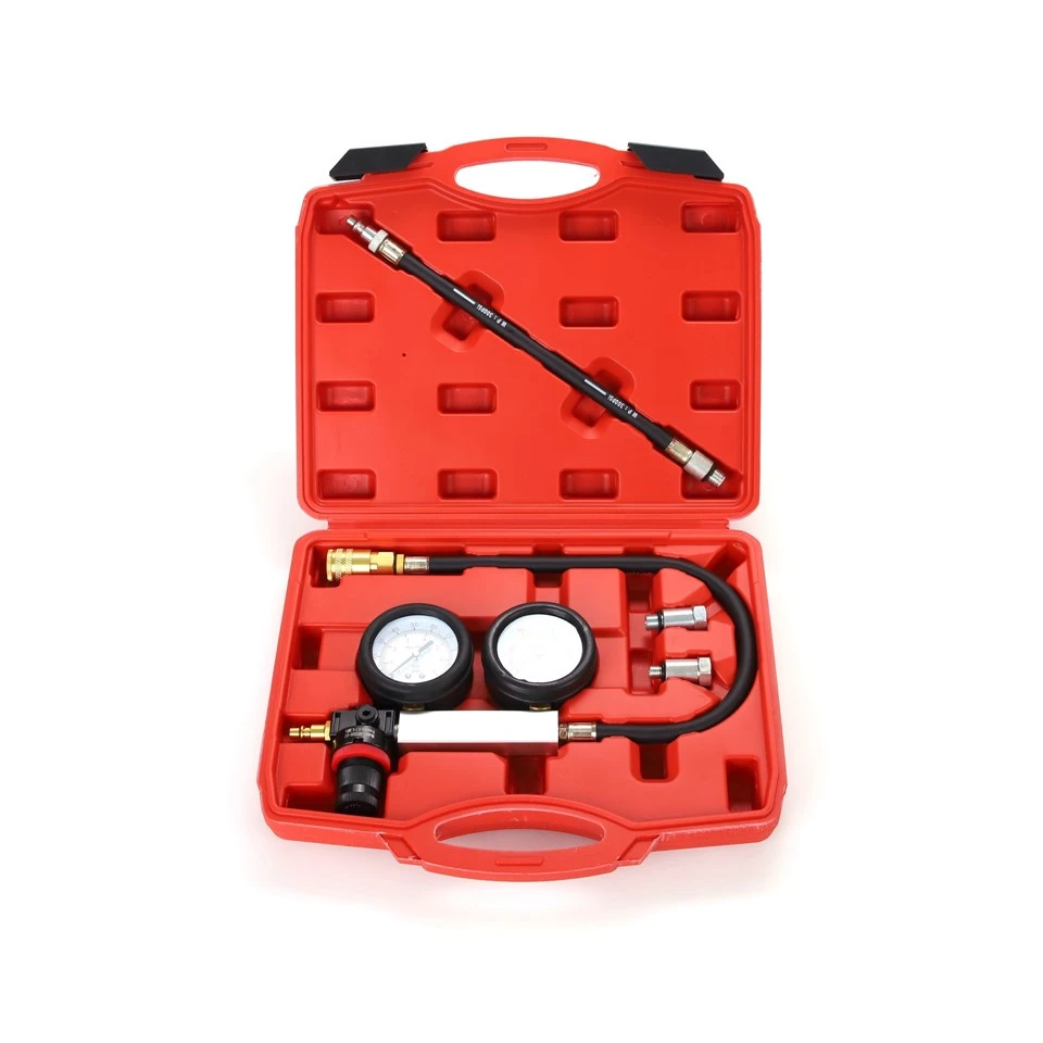 Ċilindru Leak Detector Magna Ċilindru Ġenb Għodda Tnixxija Detector Tnixxija Pressjoni Gauge Automobile Tester
