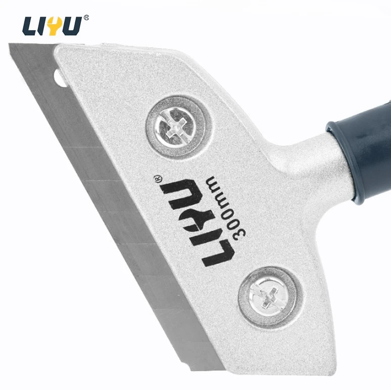 Heavy-duty Aluminum Alloy Sc*r Blade Glass Glue Sc*r Tile Seam Shovel Wall Skin Artifact 300mm suppliers