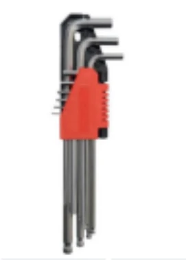 HEX KEY SET W. BALL 9PCS 1.5-10MM TUL